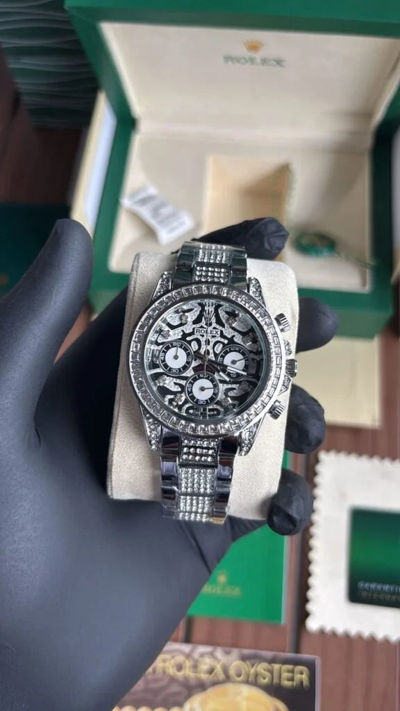 RO.LEXOyster perpetual Tiger Silver