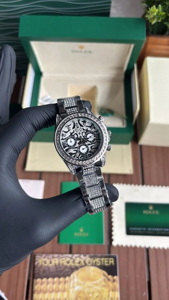 RO.LEXOyster perpetual Tiger Silver