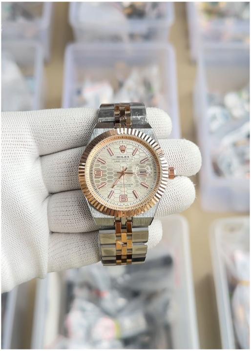 Role_x Oyster Perpetual Land Dweller Two Tone Copper - J1479