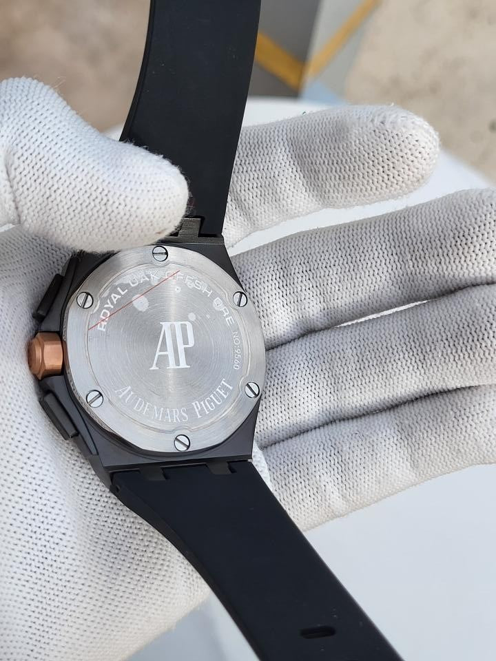 Audemars_Piguet Royal Oak Offshore Black RoseGold Black 323
